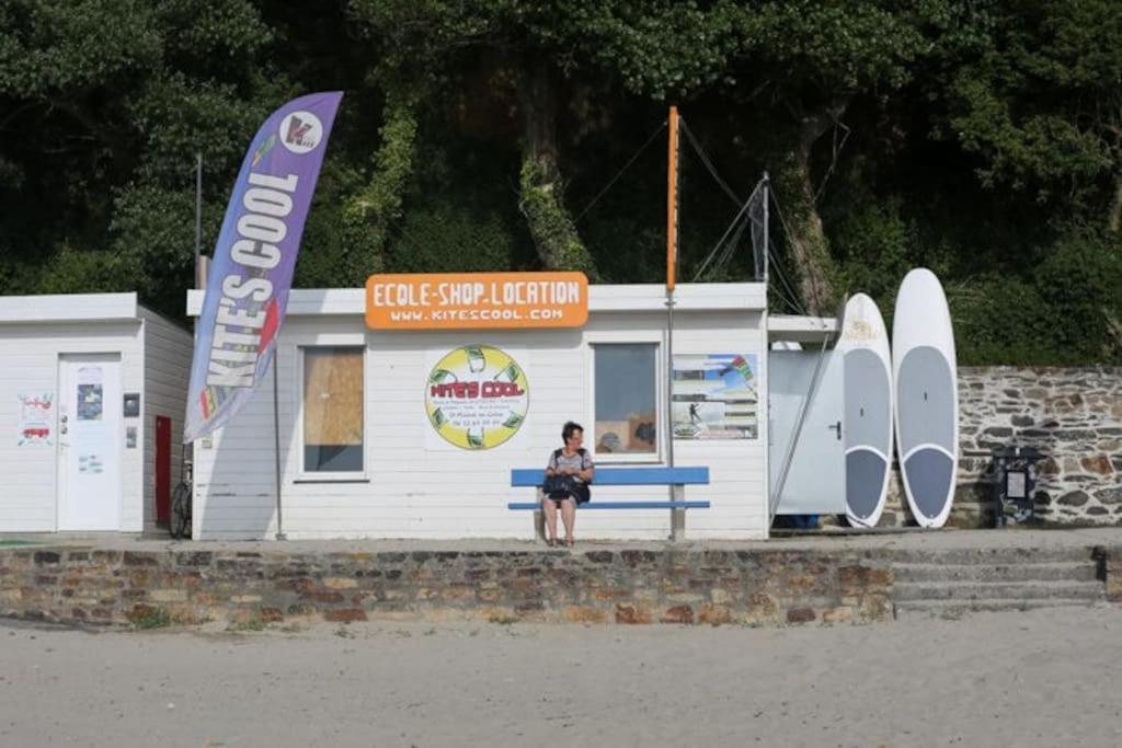 Ty Ar Mor Maison De La Mer, A 40 M De La Plage Saint-Michel-en-Greve ภายนอก รูปภาพ